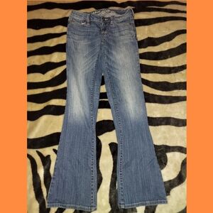 Wide Leg Blue Jean Pants Bullhead